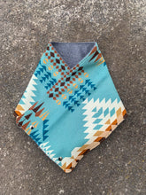 Load image into Gallery viewer, Turquoise Buckaroo Cowl
